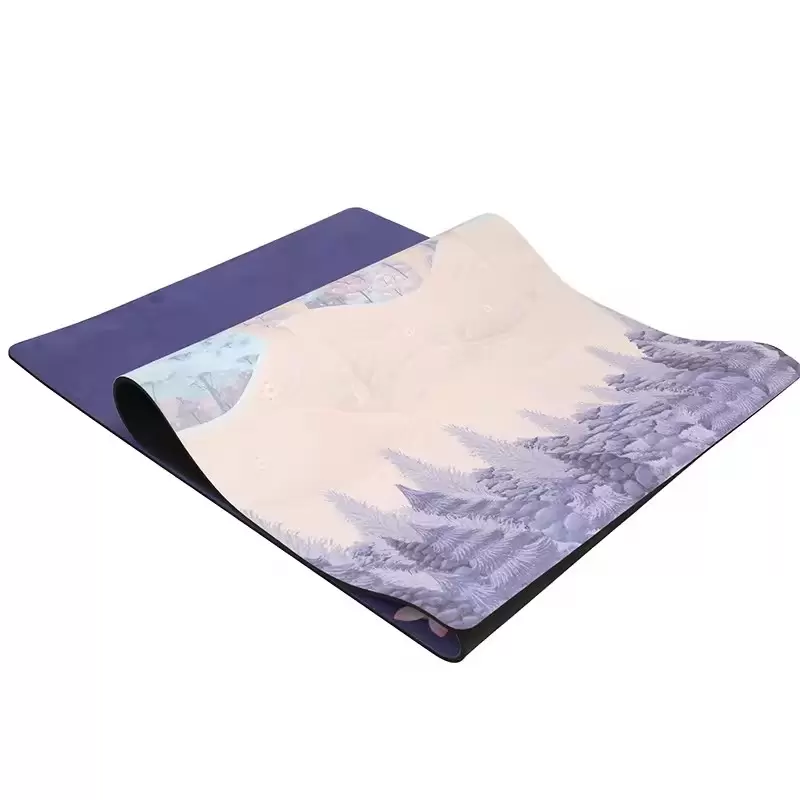 suede rubber yoga mat - 图片 2